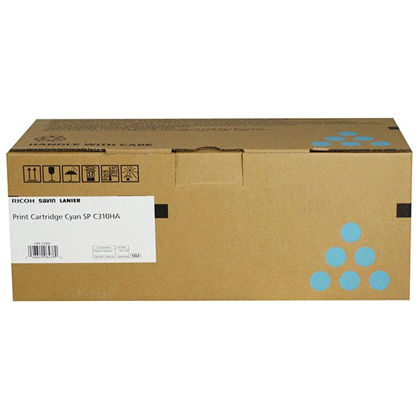 Ricoh High Yield Cyan Toner Cartridge (6500 Yield) (Type SPC310HA