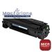 Compatible HP 36A (CB436A) MICR Toner Cartridge, Black 2K Yield for Check Printing